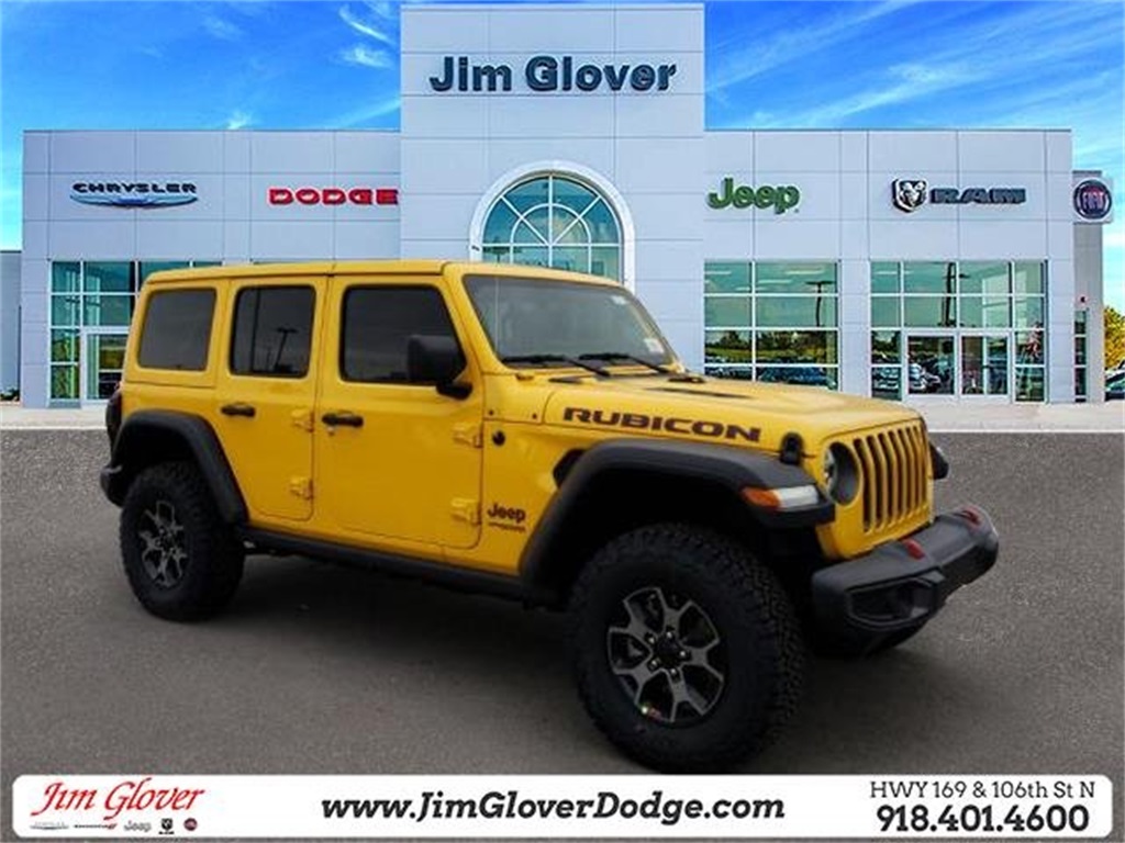 New 2019 Jeep Wrangler Unlimited Rubicon 4wd