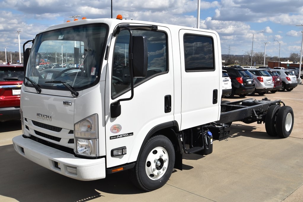 New 2019 Isuzu NPR HD Crew Cab in Owasso #5458 | Jim Glover Auto Family